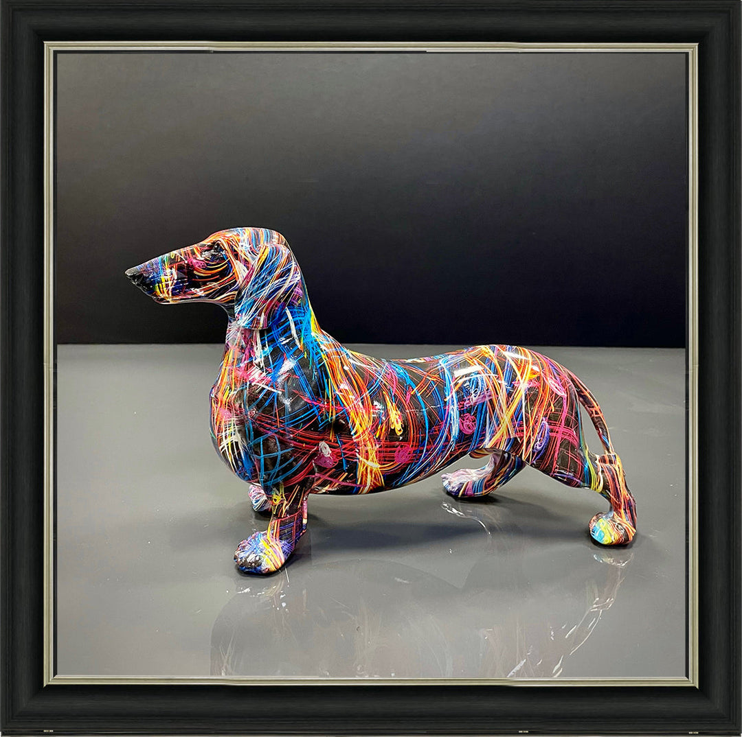 MD417 GRAFFITE DACHSHUND