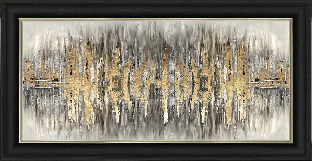 AB532-150 Gold Abstract