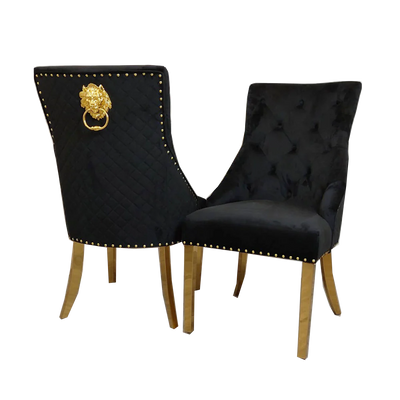 Bentley Gold Dining Chair - Available in Sets of 2, 4, or 6