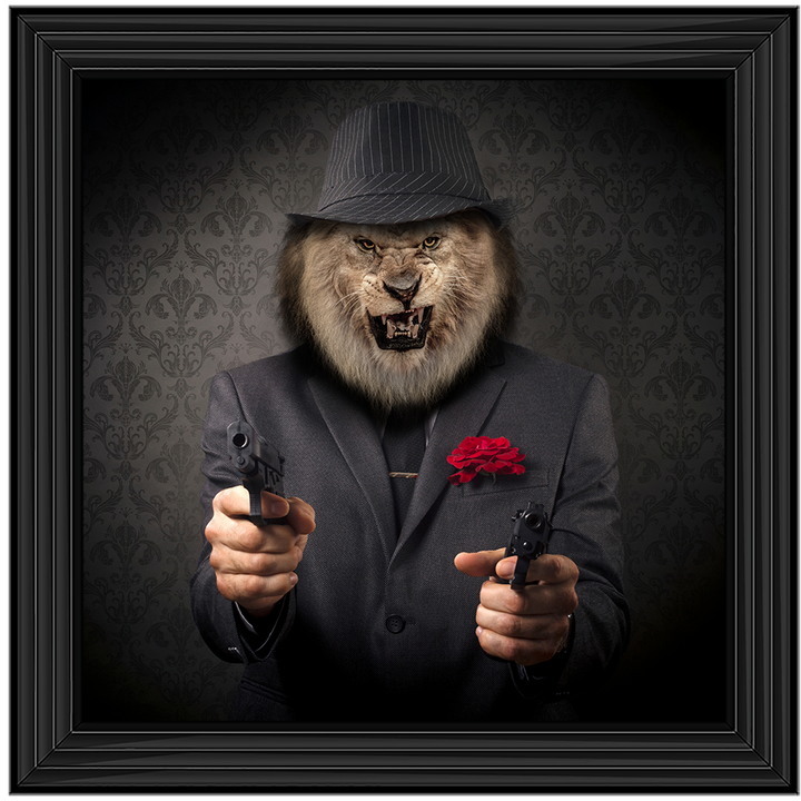 AN182 Gangster Lion (Border)