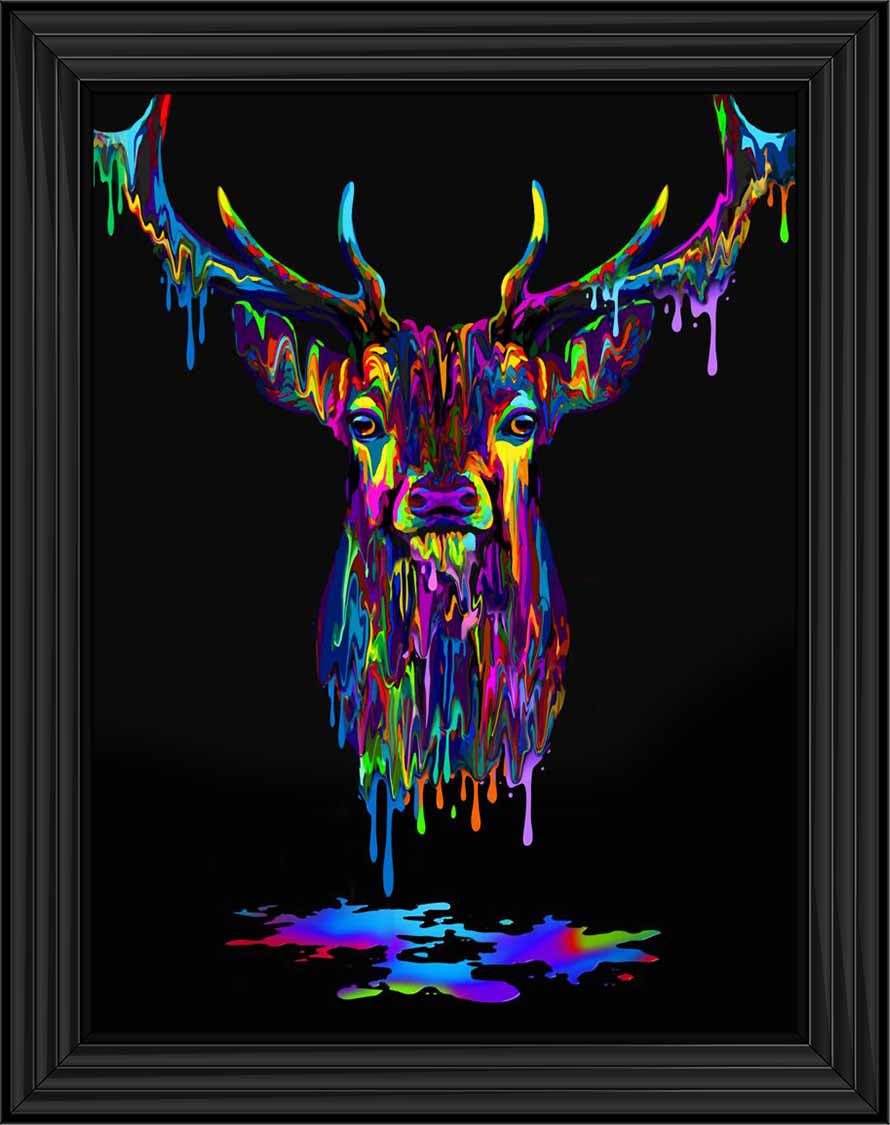 AN767 Dripping Pop Art Dear