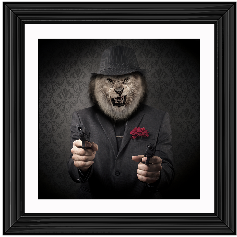 AN182 Gangster Lion (Border)