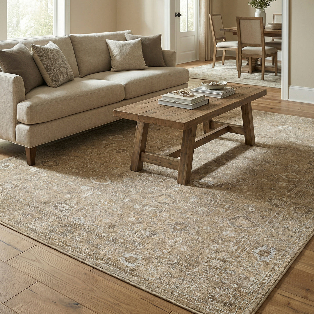 Penny Becki Owens Vintage Traditional Vintage Boho Fringe Rug