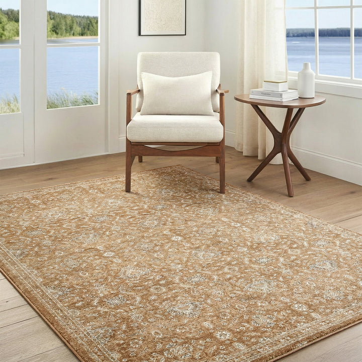 Penny Becki Owens Vintage Traditional Vintage Boho Fringe Rug