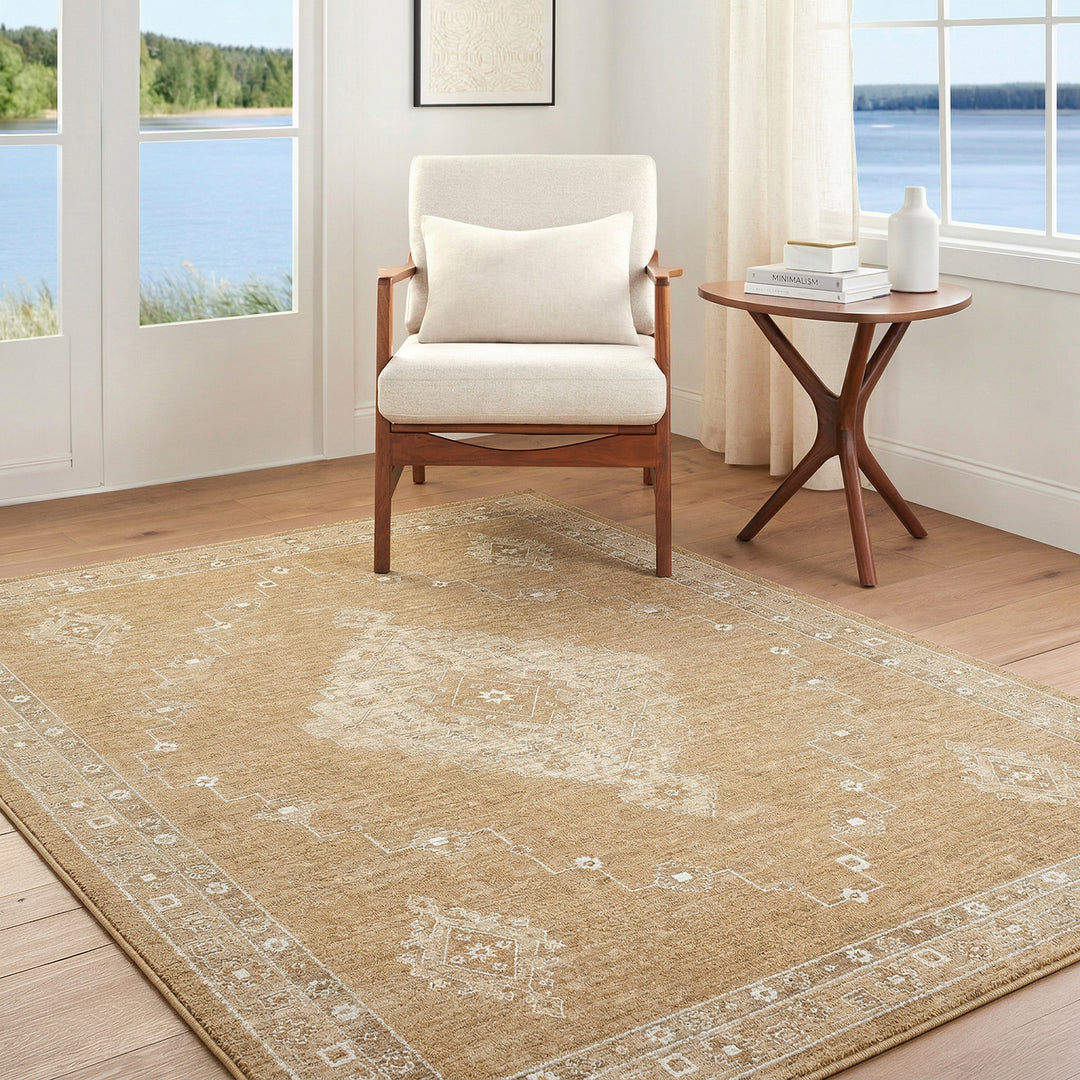 Signature Penny Becki Owens Vintage Traditional Vintage Boho Fringe Rug