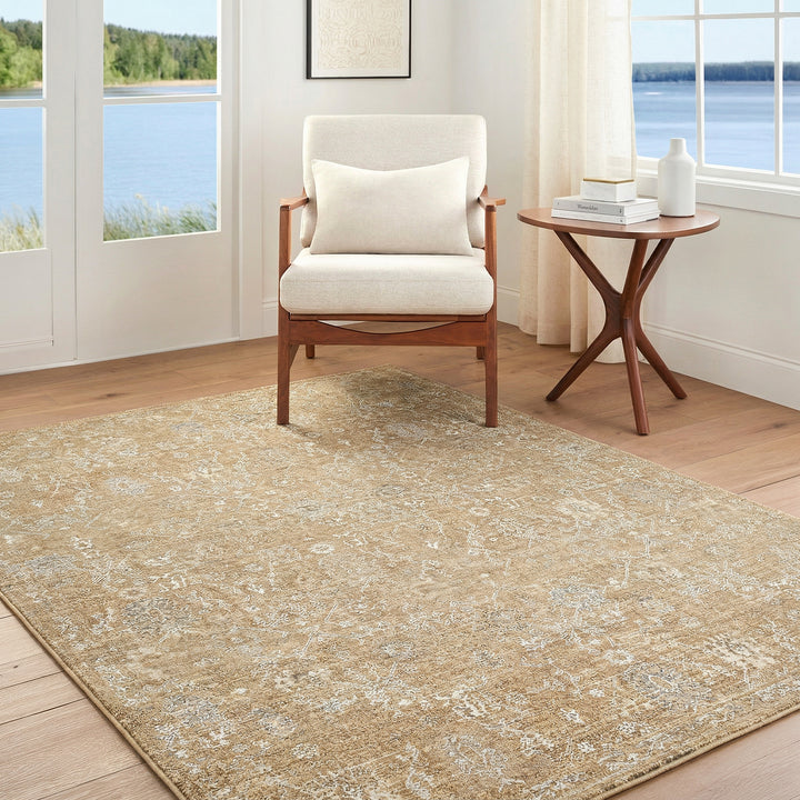Refined Penny Becki Owens Vintage Traditional Vintage Boho Fringe Rug