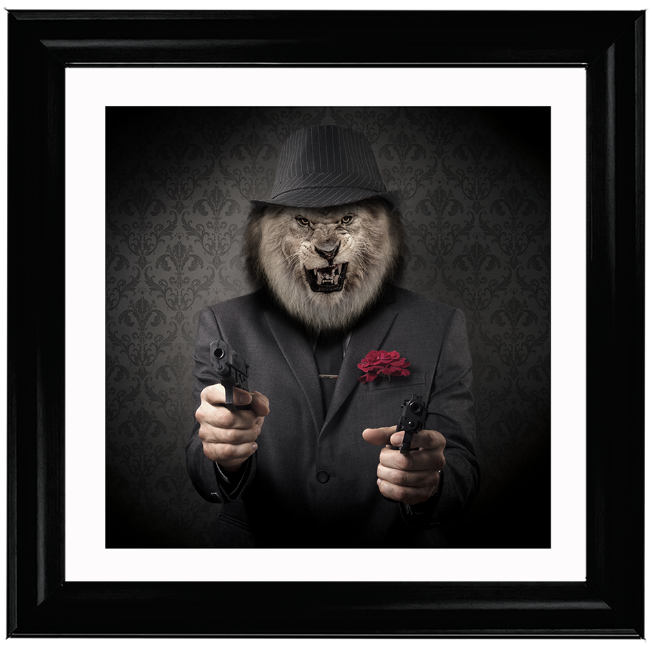AN182 Gangster Lion (Border)