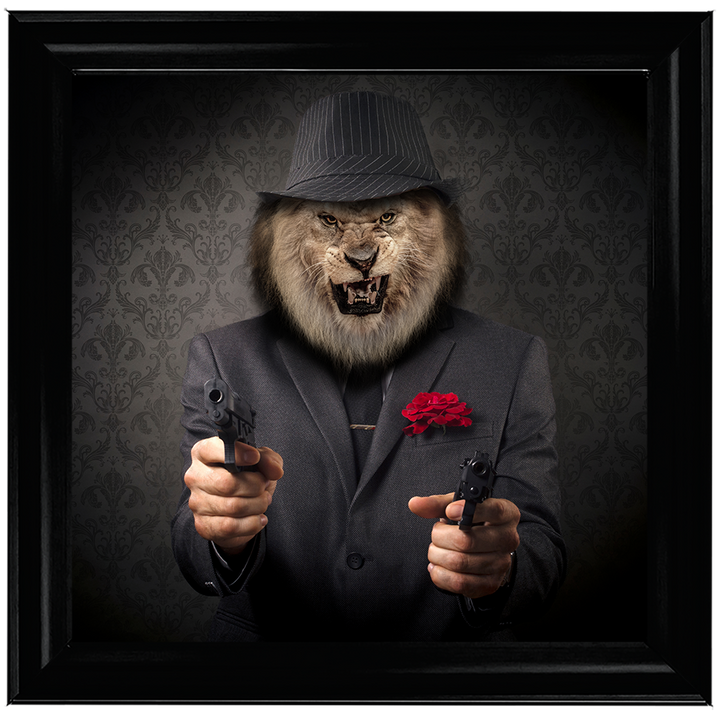 AN182 Gangster Lion (Border)