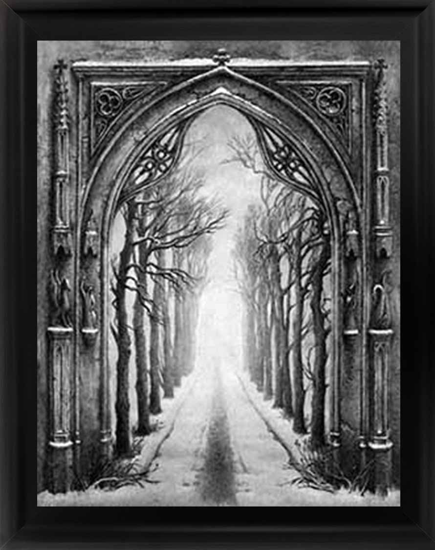 LS359 SNOWY PATHWAY