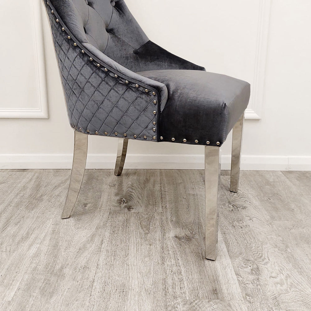 Bentley Chrome Dining Chair