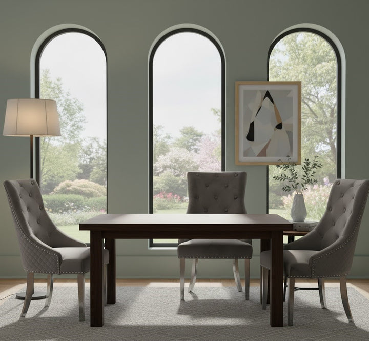 Bentley Chrome Dining Chair – Available in Sets of 2, 4, or 6