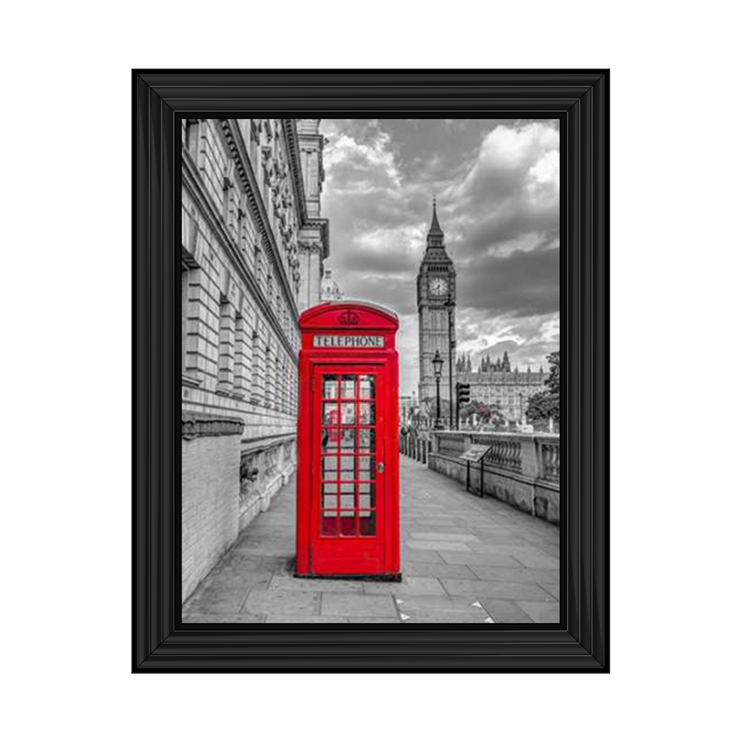 Telephone booth with Big Ben, London, Assaf Frank