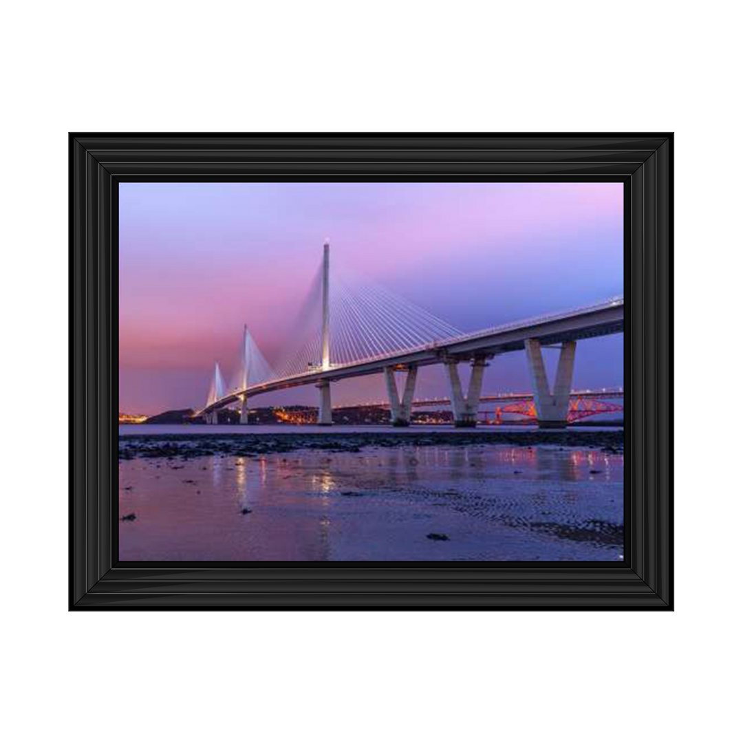 Queensferry Crossing in the evening, Scotland, Assaf Frank