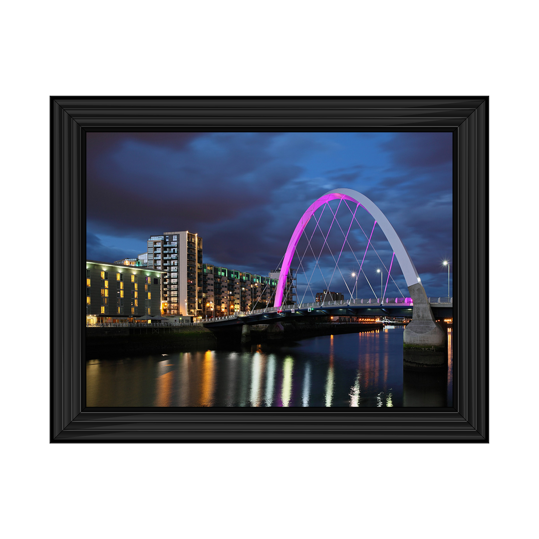 Glasgow Cityscape Scotland in colour