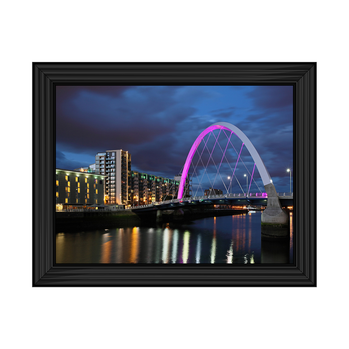 Glasgow Cityscape Scotland in colour