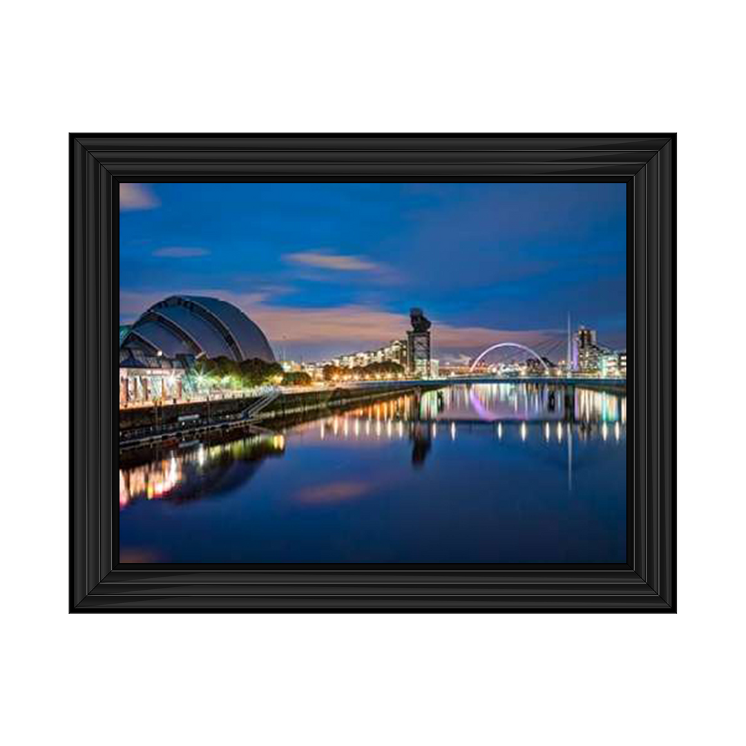 FTBR1366 Assaf Frank Glasgow, view of bridge Cityscape