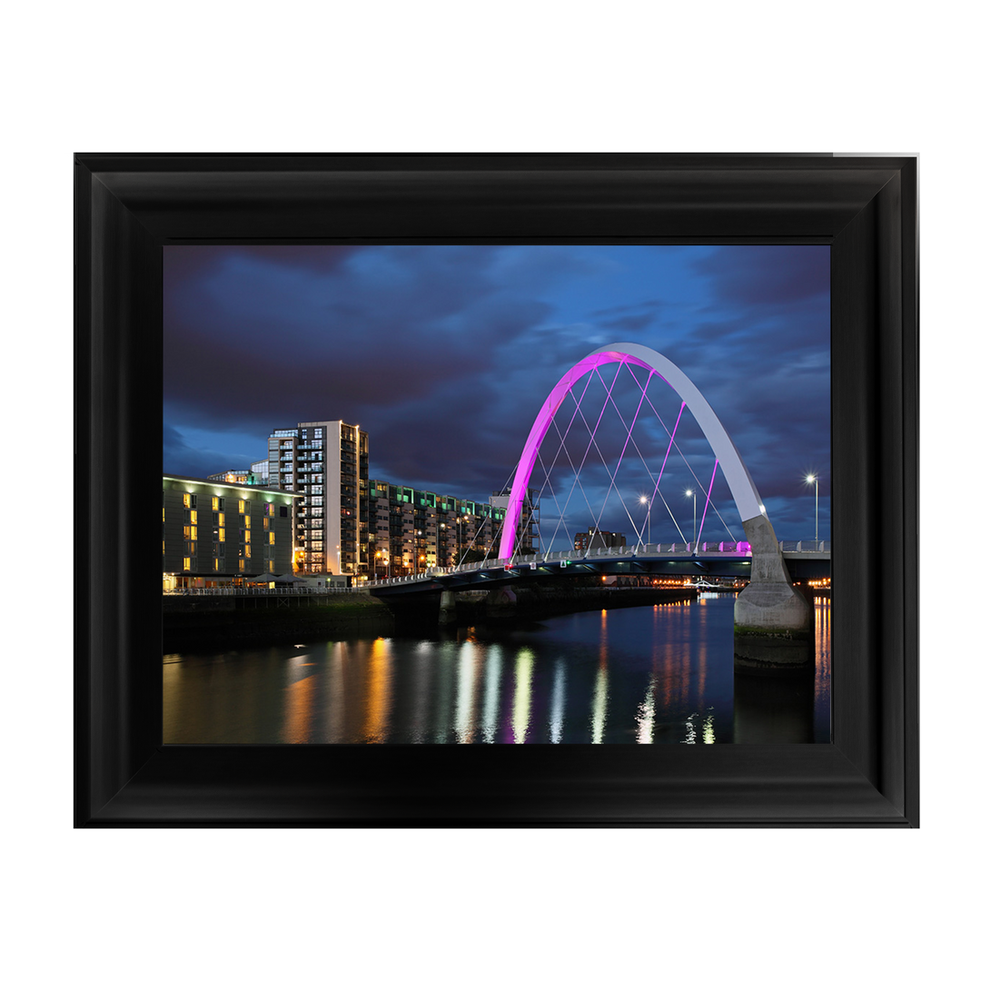 Glasgow Cityscape Scotland in colour