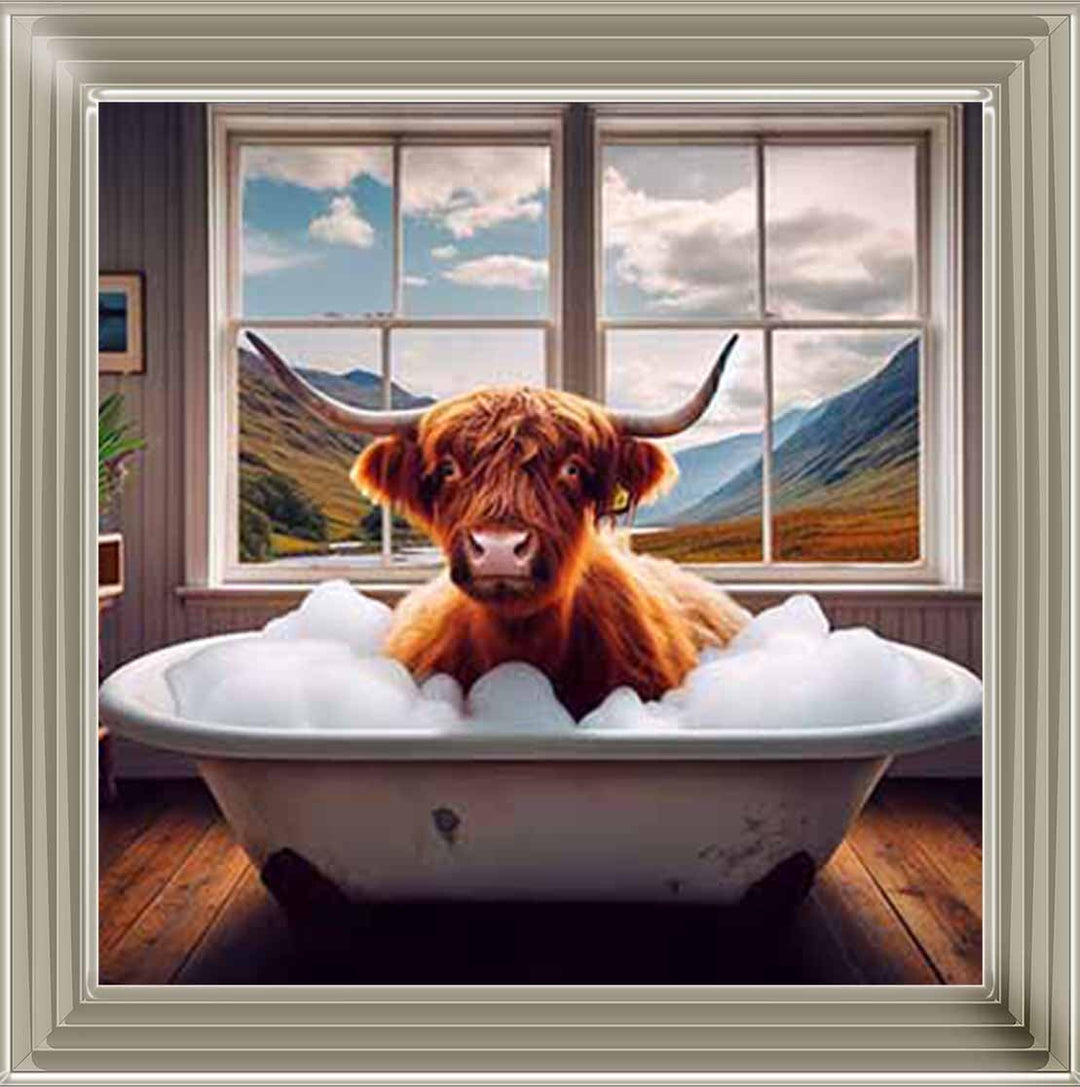 AN1156 COW IN THE TUB |
