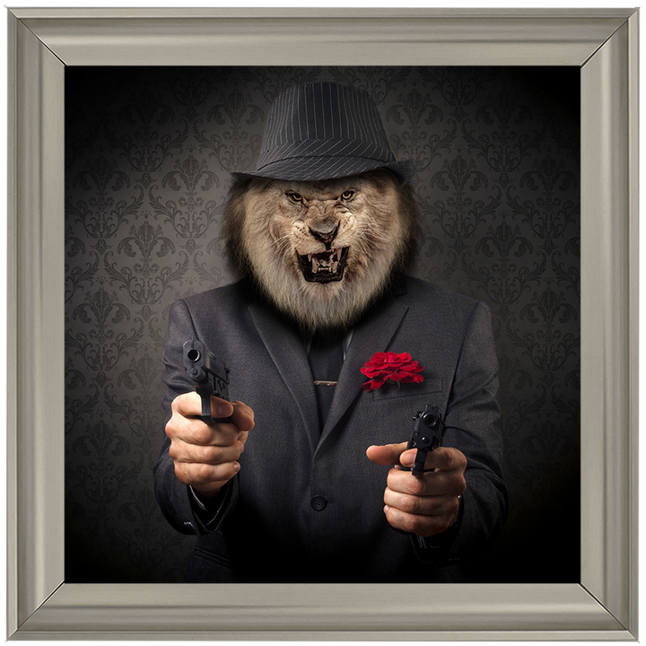 AN182 Gangster Lion (Border)