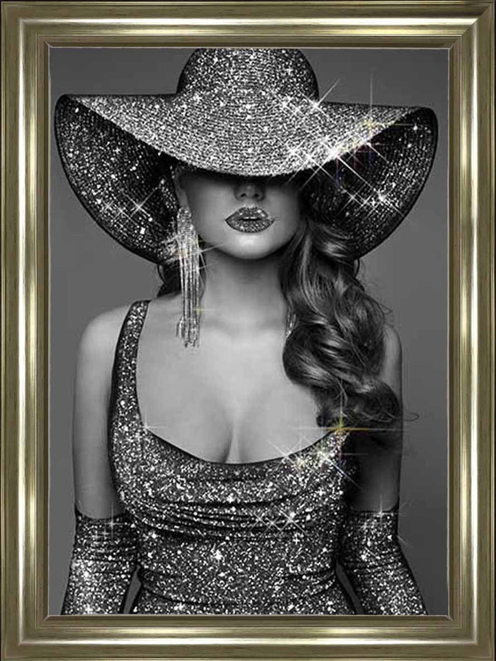 FG935 BLACK & WHITE GLAMOUR LADY |||