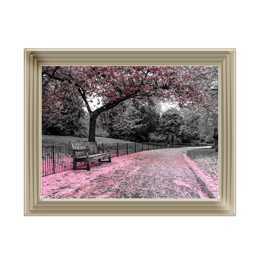 LS047 Park bench Pink