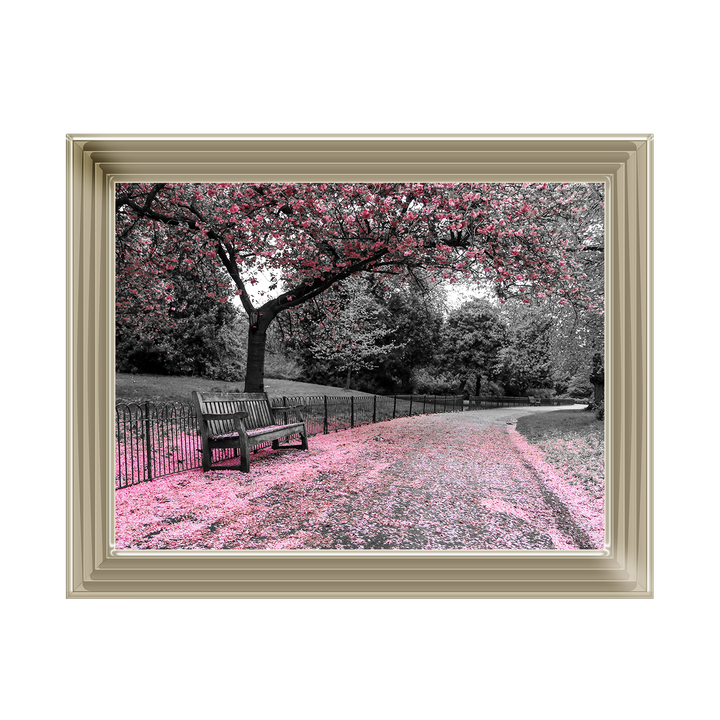 LS047 Park bench Pink