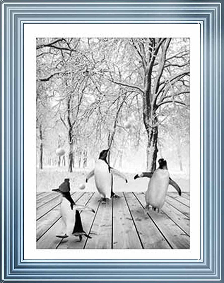 AN747-B&W Pandas Winter ll