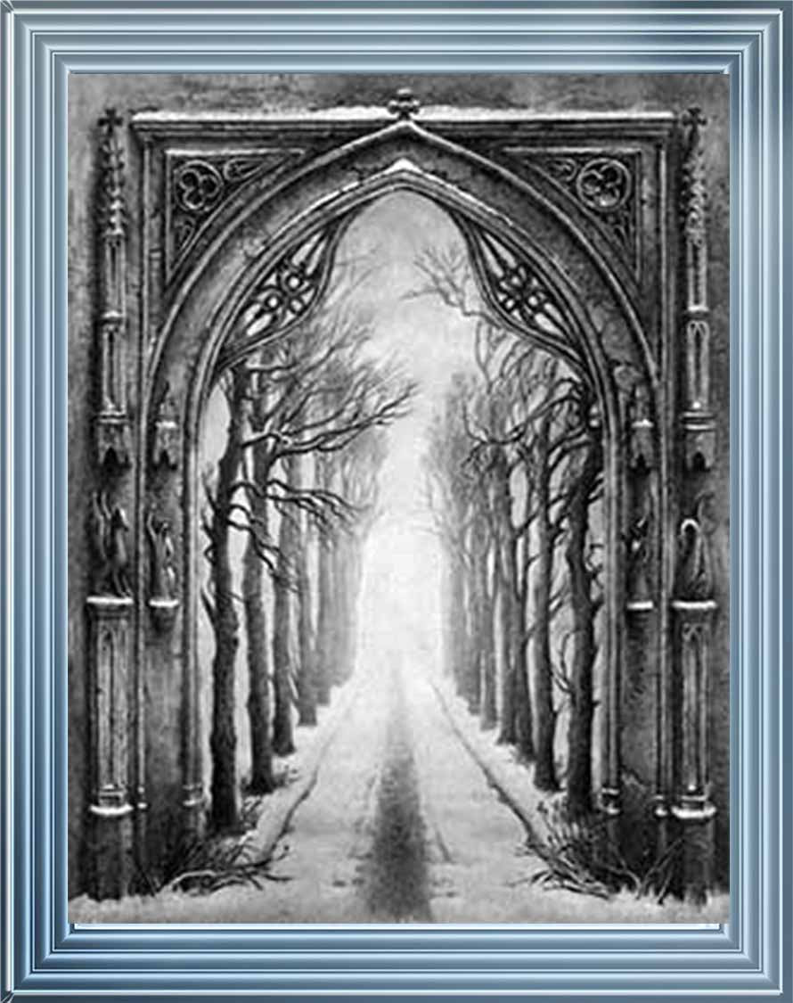 LS359 SNOWY PATHWAY
