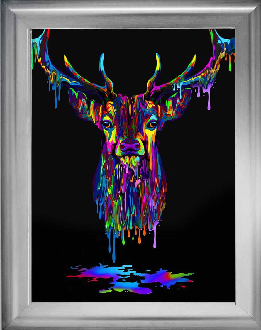AN767 Dripping Pop Art Dear