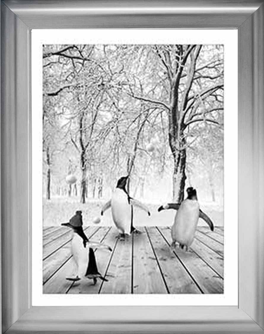AN747-B&W Pandas Winter ll