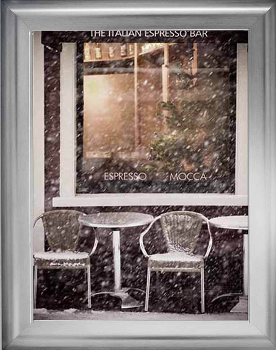 CY471 Italian Expresso Bar snow Night