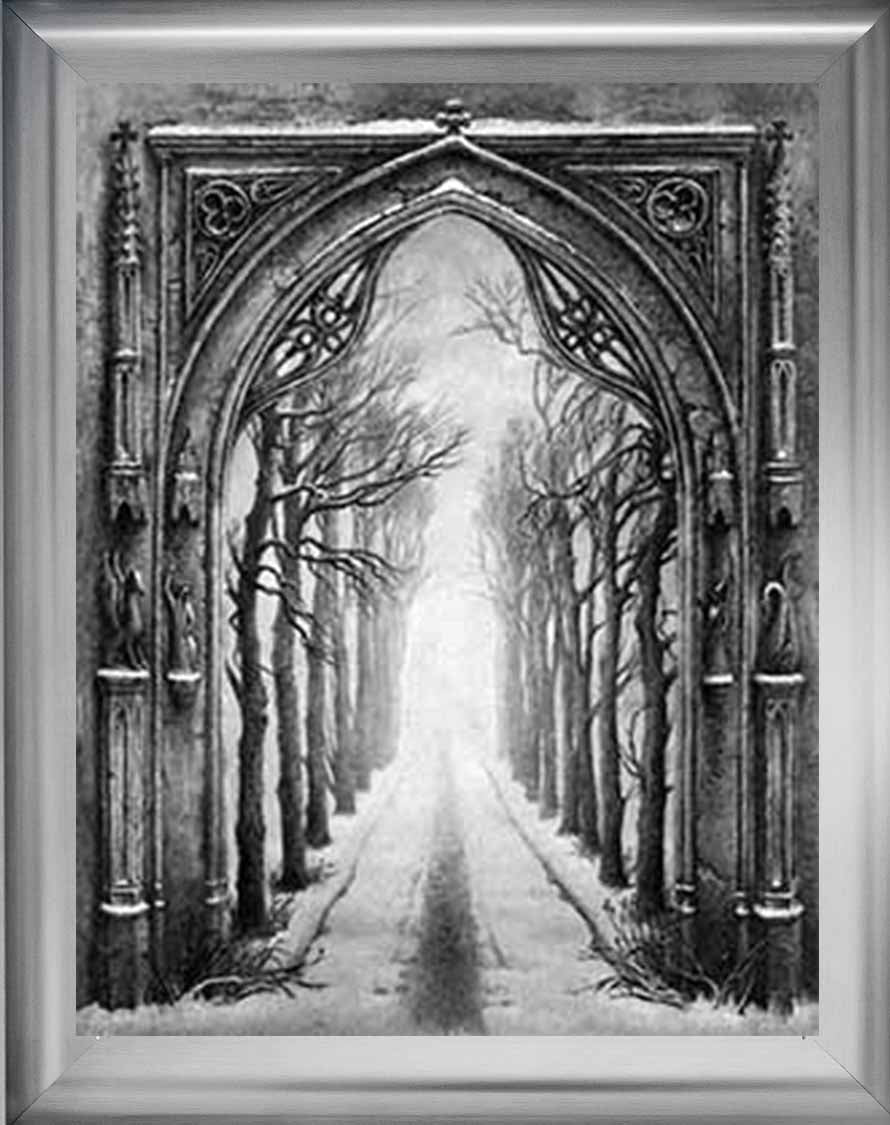 LS359 SNOWY PATHWAY