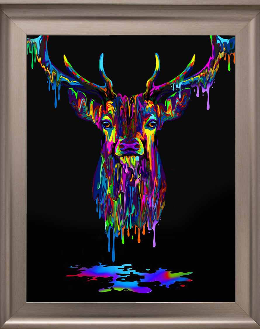 AN767 Dripping Pop Art Dear
