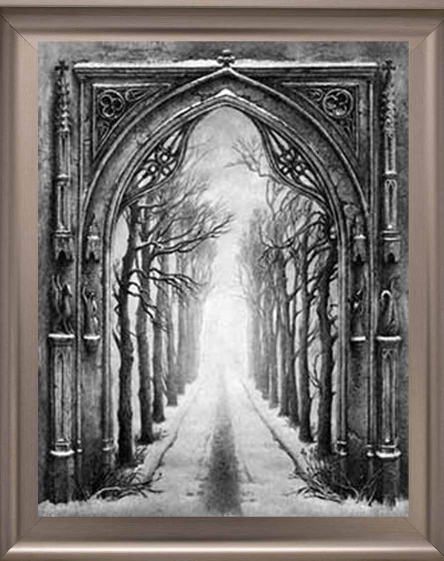 LS359 SNOWY PATHWAY