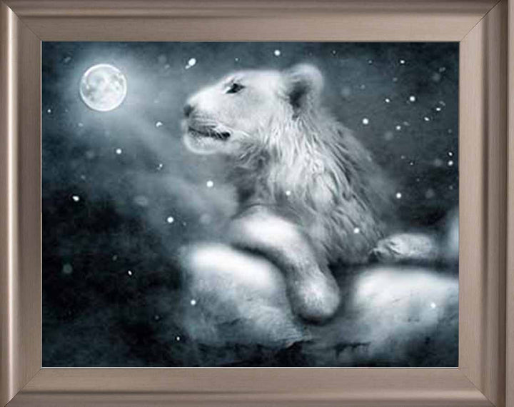 AN761 Lion On Rock Night