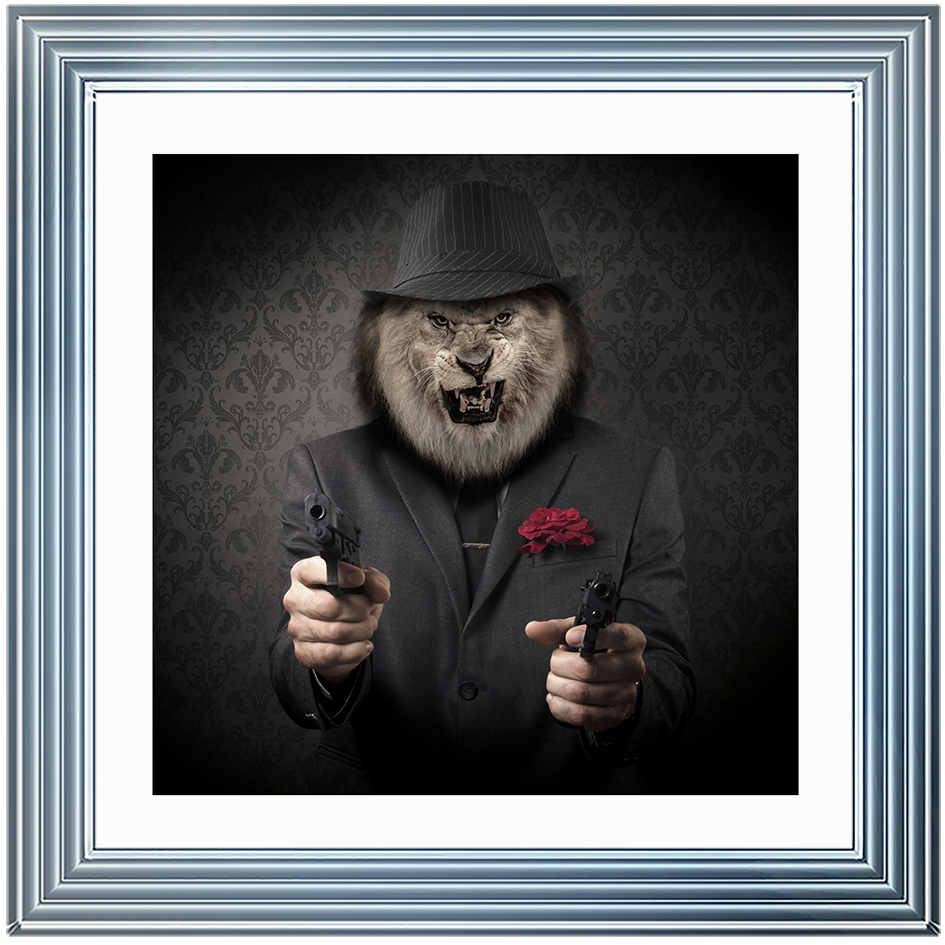 AN182 Gangster Lion (Border)