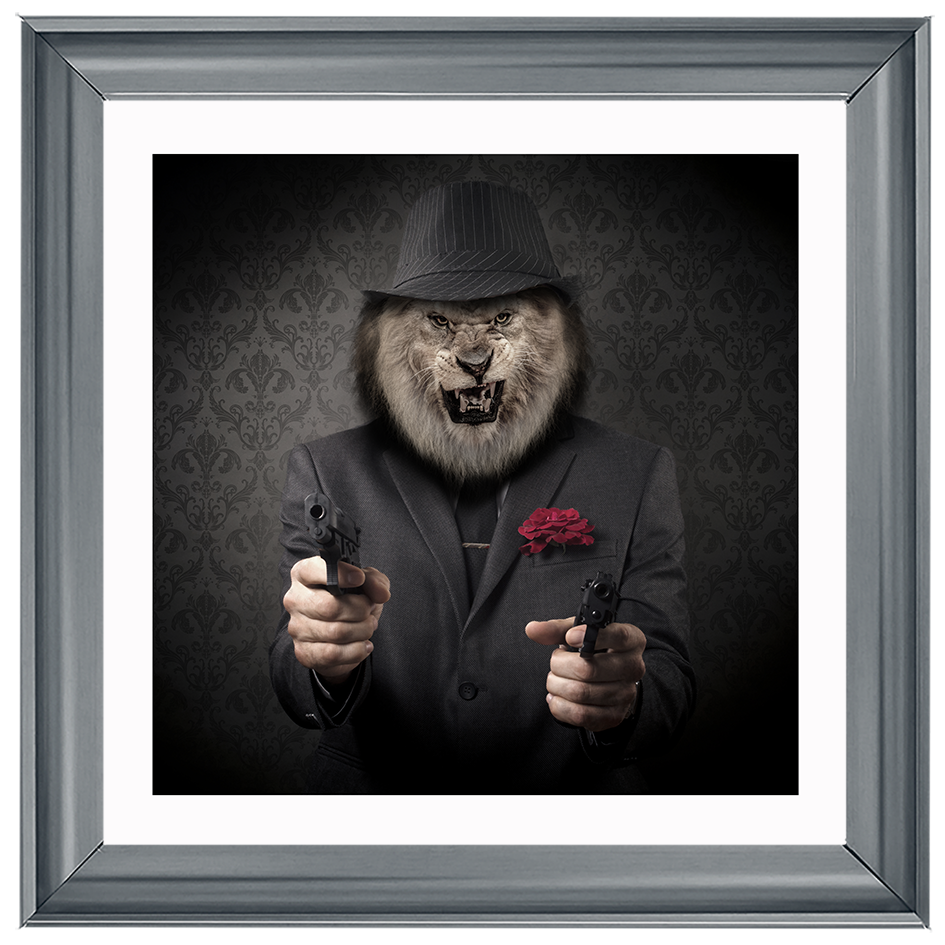 AN182 Gangster Lion (Border)