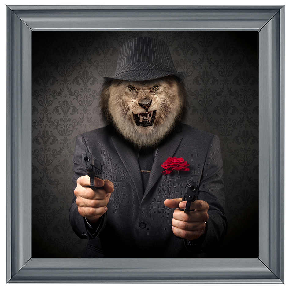 AN182 Gangster Lion (Border)