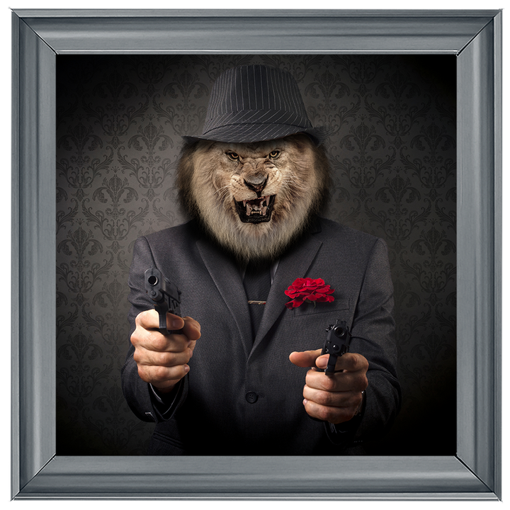 AN182 Gangster Lion (Border)