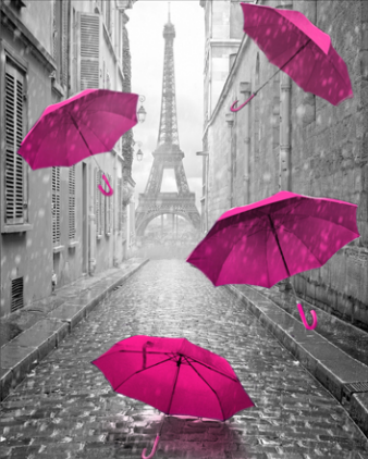 CY265 Pink Umbrella