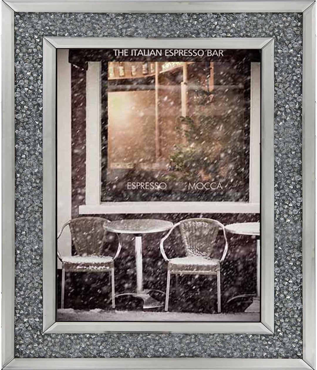 CY471 Italian Expresso Bar snow Night