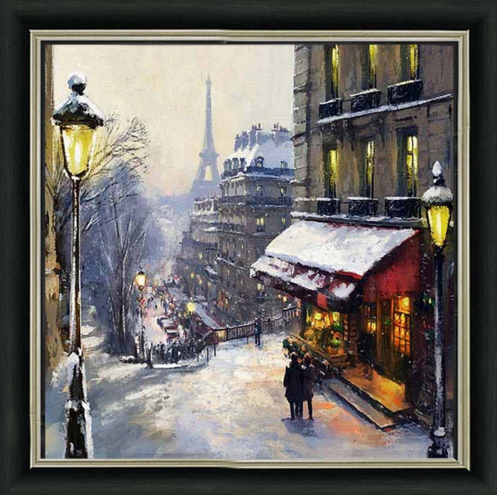 CY562 Paris Snow Night