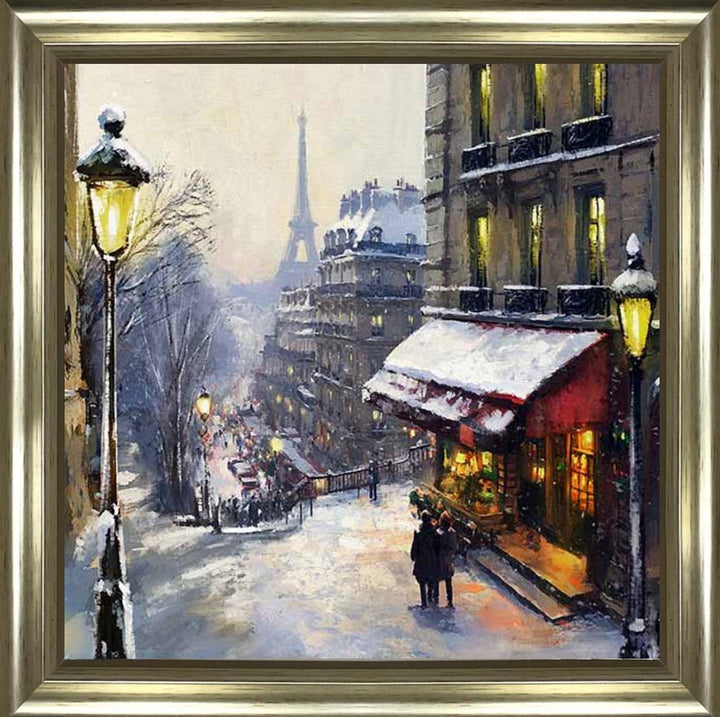 CY562 Paris Snow Night