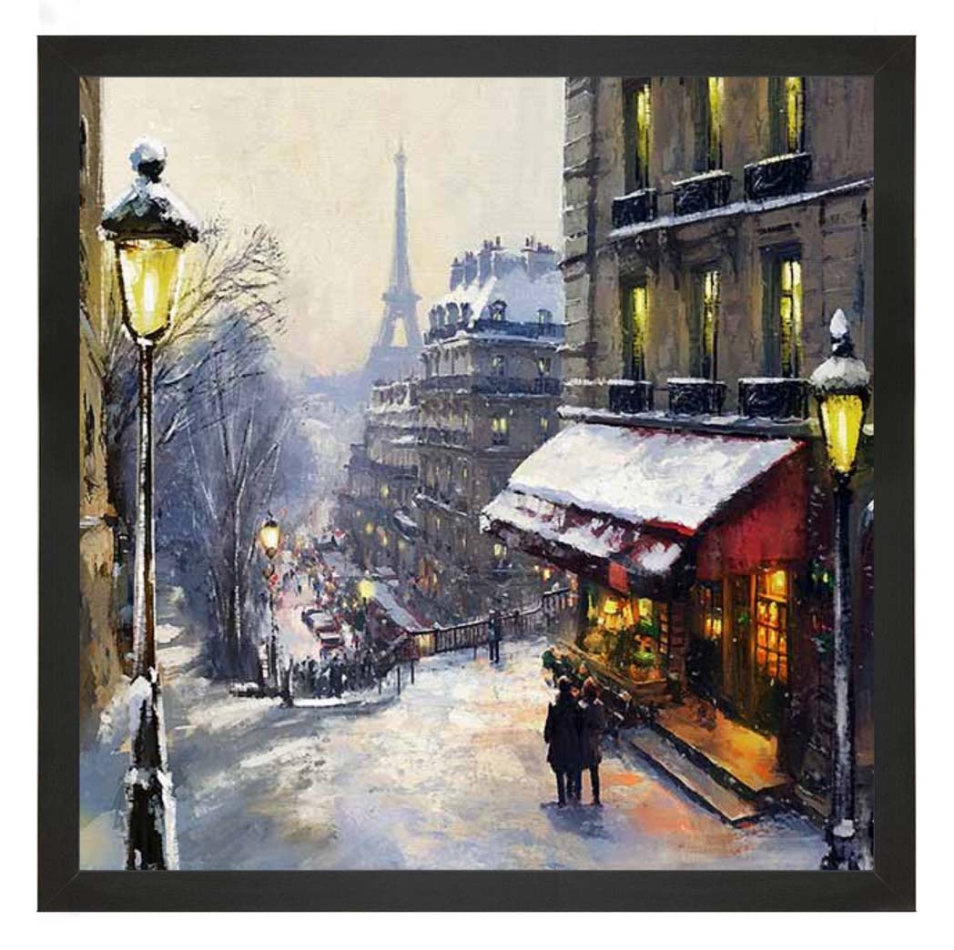 CY562 Paris Snow Night
