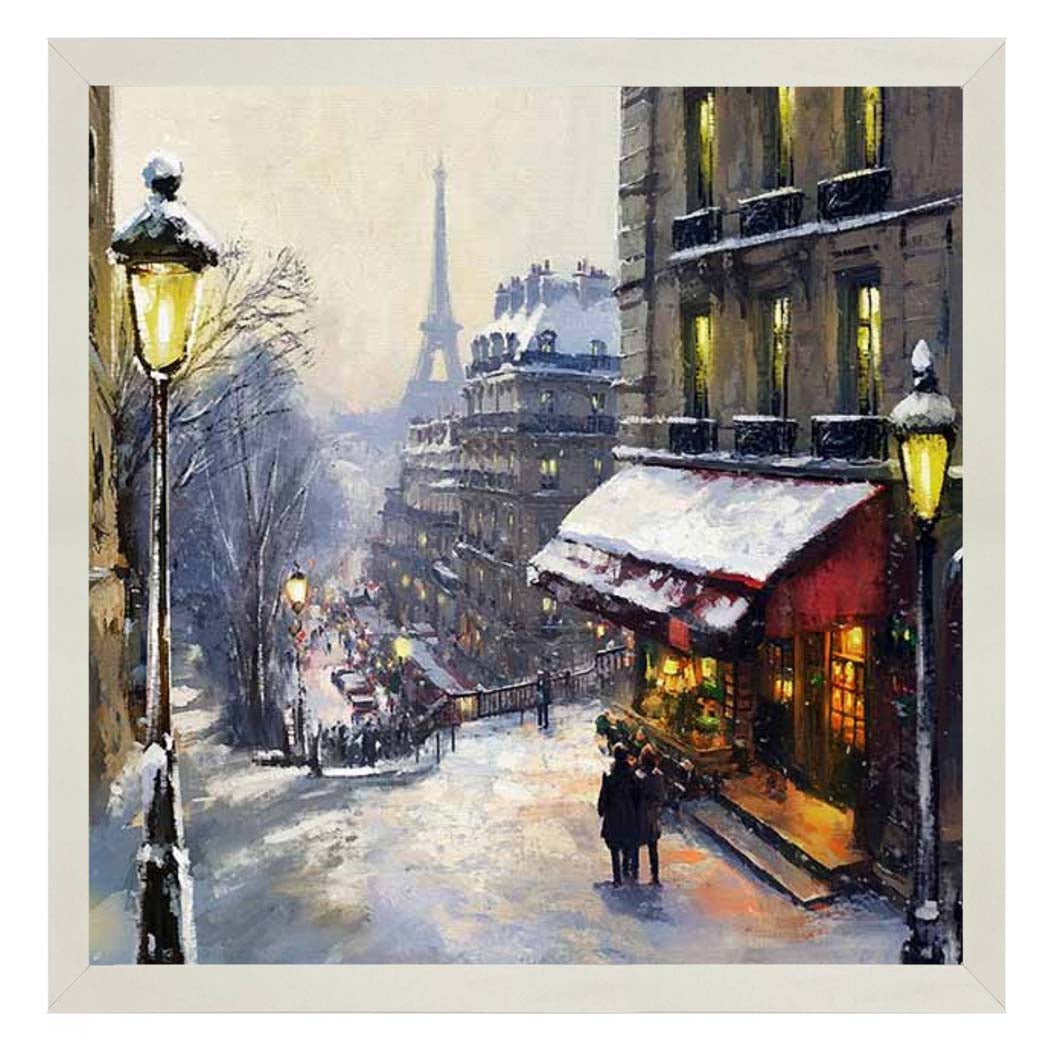 CY562 Paris Snow Night