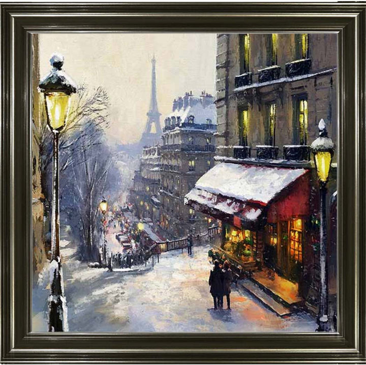 CY562 Paris Snow Night