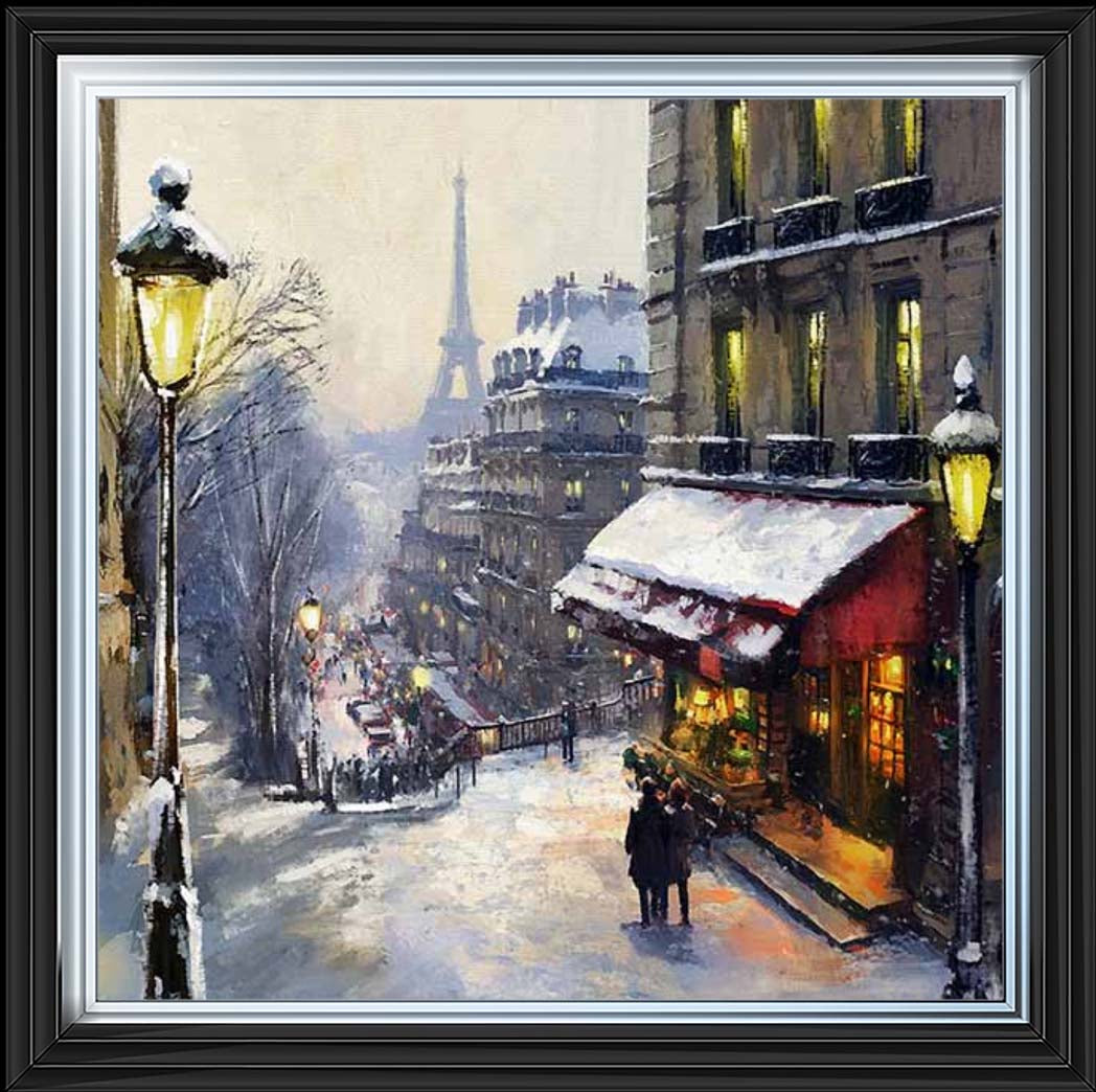 CY562 Paris Snow Night