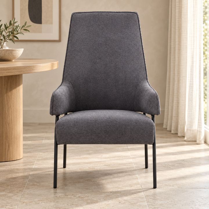 Darlisse Ash Velvet Chair