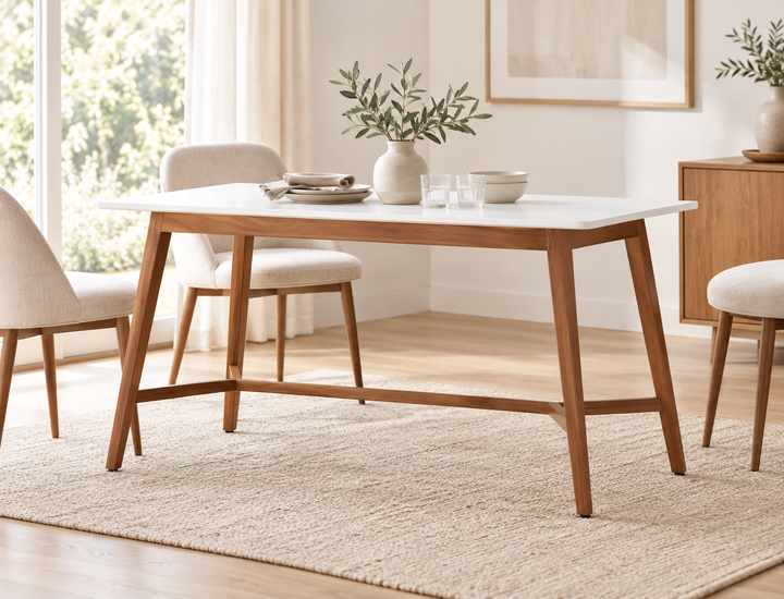 Altrincham White Marble Console Table – Luxury Contemporary Hallway Table