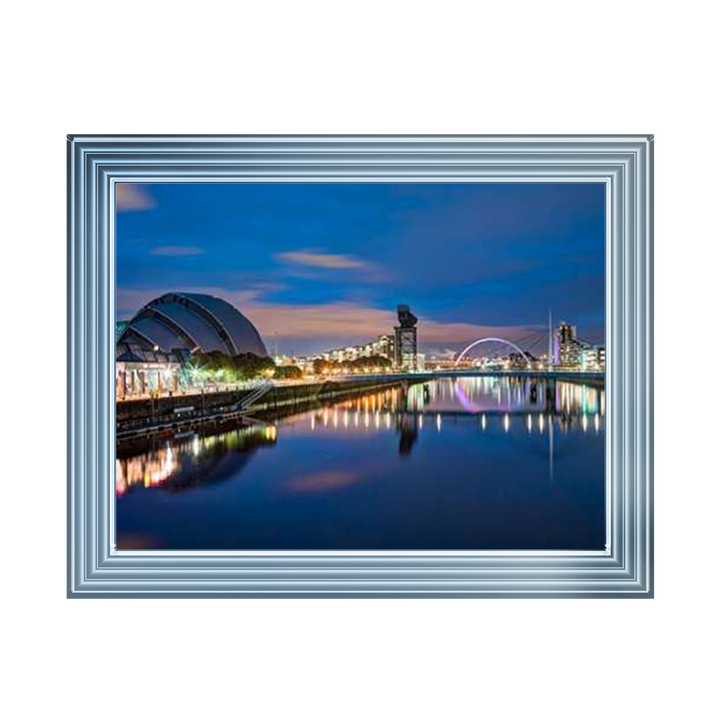 FTBR1366 Assaf Frank Glasgow, view of bridge Cityscape